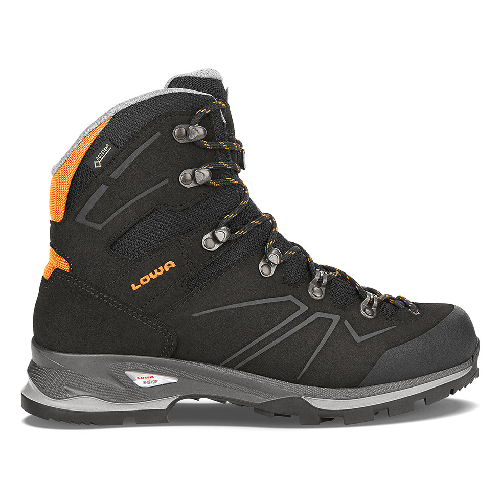 Scarponi Trekking Uomo Lowa Baldo GTX Nere/Arancioni NJIRHM-983